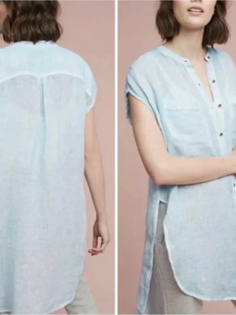 Anthropologie Holding Horses Shear Sleeveless Tunic